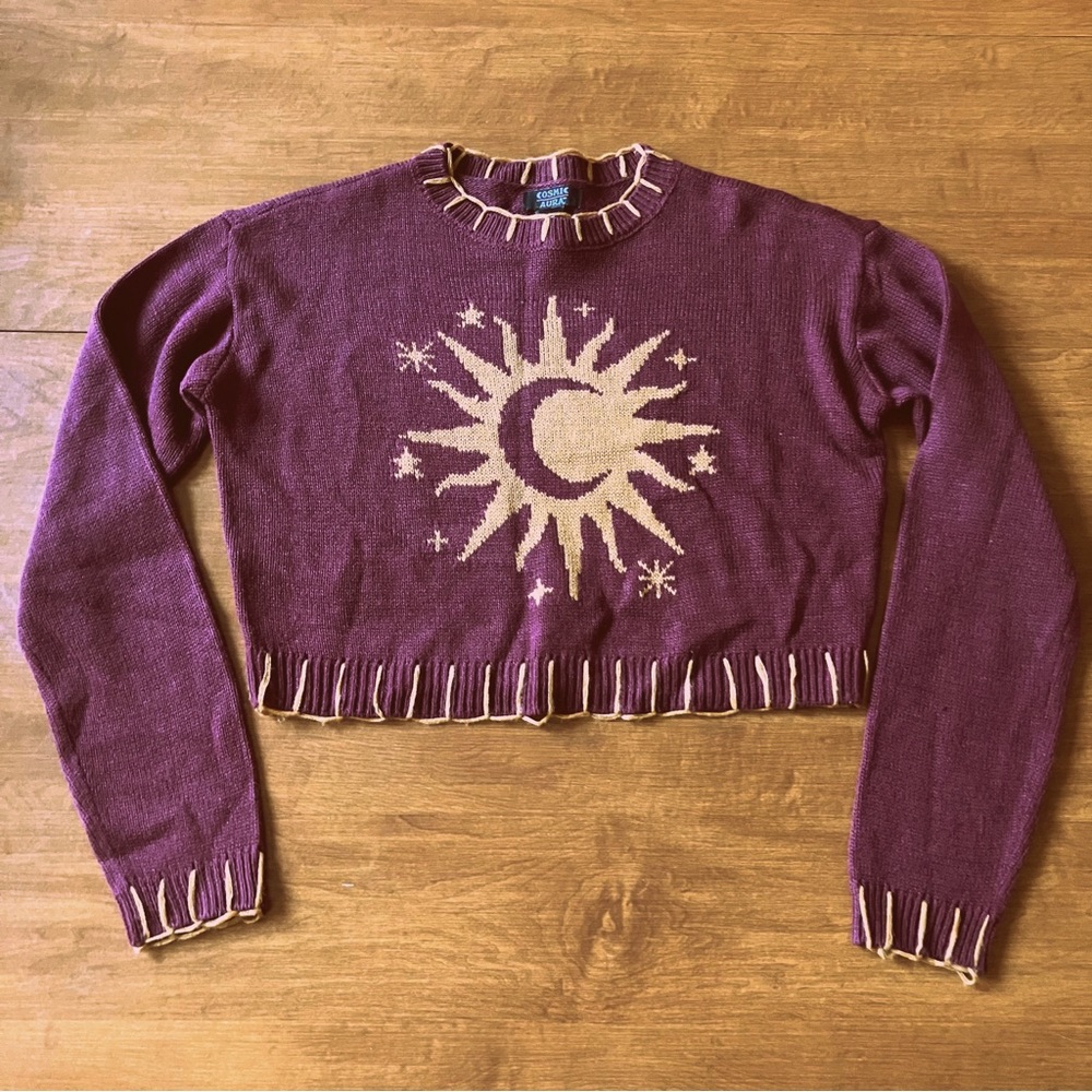 Hot Topic Women’s Celestial Sweater S - Picture 3 of 8